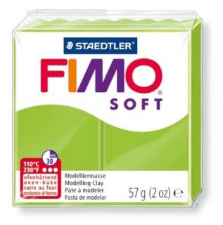Pasta modelare fimo soft 56g cul 50 verde desch sth-8020-50