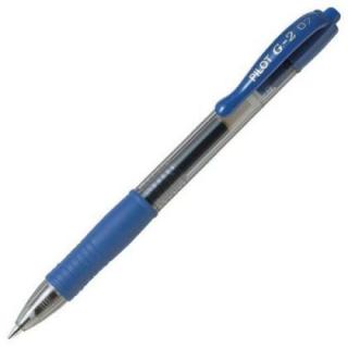 Pix cu gel g2 0.7 albastru retractabil pbl-g2-7l