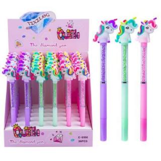 Pix cu gel si diamante unicorn e-8158