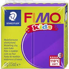 Plastelina fimo kids 42g lila sth-8030-6