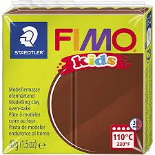Plastelina fimo kids 42g maro sth-8030-7