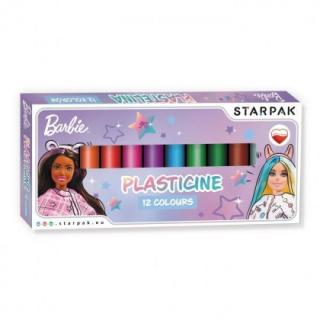 Plastilina barbie 12 culori/set starpak 513956