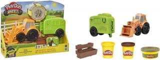 Play doh set wheels tractorul f1012