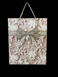Punga cadou 26x32x10cm - dantela pgcd00113