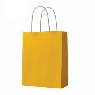 Punga hartie craft galbena 18x23x10 sc2739