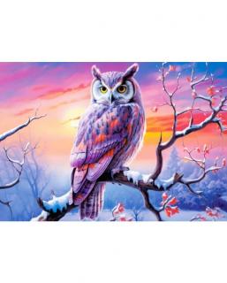 Puzzle 500 piese owls perfect evening castorland 54022