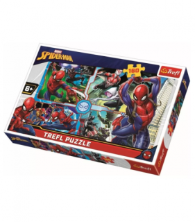 Puzzle trefl 160 spiderman salvatorul 15357