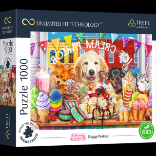 Puzzle trefl uft 1000 petrecerea catelusilor 10699