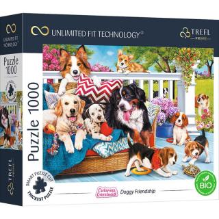 Puzzle trefl uft 1000 prietenia catelusilor 10698