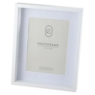 Rama foto din lemn 23x28.5cm pentru poza 15x20cm alb 1421840