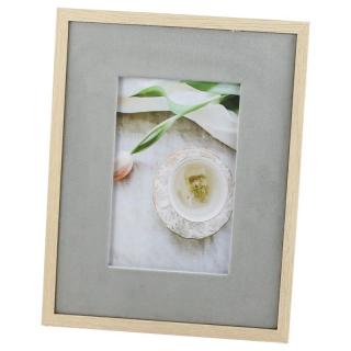 Rama foto din lemn cu catifea 18x23cm 496254
