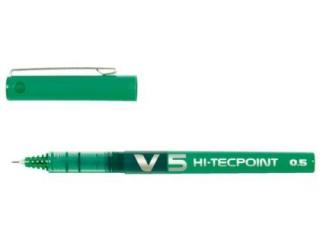 Roller 0.5 hi-tecpoint v5 verde pbx-v5g