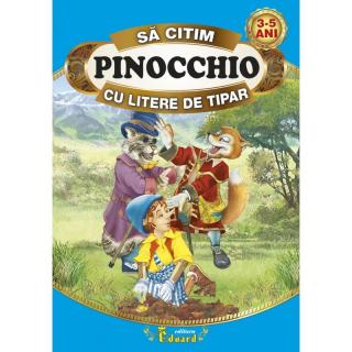 Sa citim pinocchio cu litere de tipar