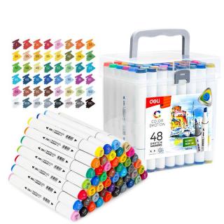 Set 48 markere sketching vf dublu rotund 1mm deli 70803-48