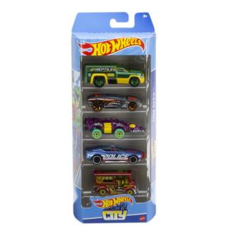 Set 5 masini hot wheels city mt1806_htv39
