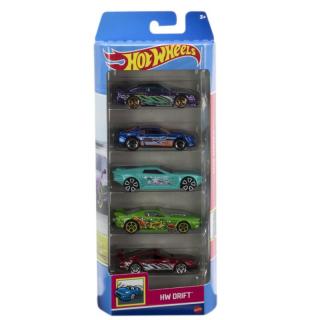 Set 5 masini hot wheels cu design hw drift mt1806_htv51