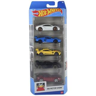 Set 5 masini hot wheels hw motor show mt1806_htv49