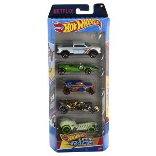 Set 5 masini hot wheels lets race mt1806_htv42