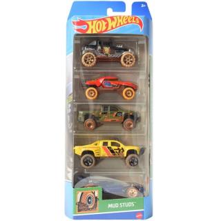 Set 5 masini hot wheels mud studs mt1806_htv40