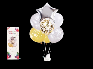 Set aranjament baloane cu suport 064139