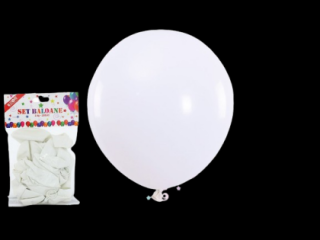 Set baloane albe 2.8g 20buc 089458