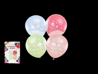 Set baloane duble 25-30cm la multi ani 4buc 061402