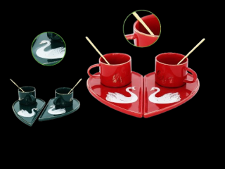 Set cana cu farfurie si lingurita gb-b026 055340