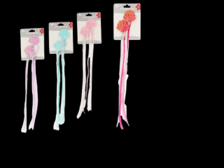 Set clame de par cu suvite colorate 2buc 082484