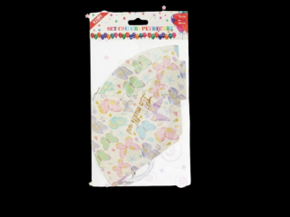 Set coifuri party fluturi 16cm 6buc 082586