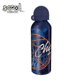 Sticla apa 500ml aluminiu basketball 6.3x21cm sc2262