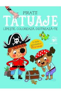 Tatuaje piratii,lipeste,coloreaza,distreaza-te arc