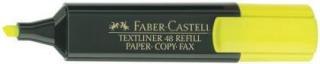 Textmarker galben 1548 faber fc154807