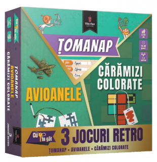 Tomanap.Avioanele.Caramizi colorate.Cu cheia la gat