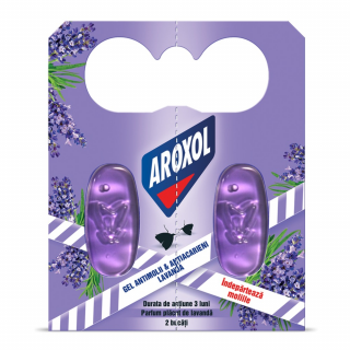 Aroxol Gel Antimolii Lavanda 2 buc