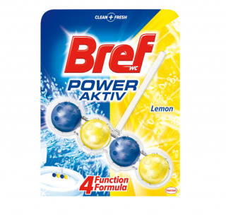 Bref Power Aktiv Lemon Odorizant pentru Toaleta, 50g