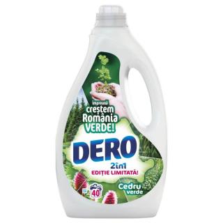 Dero 2in1 Cedru Verde Detergent Lichid, 2L