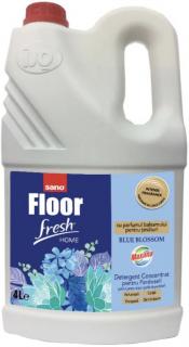 Detergent Pardoseli Sano Floor Fresh Home Blue Blossom 4l