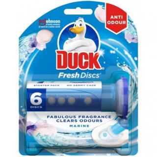Duck Fresh Discs Marine Odorizant Gel Concentrat pentru Toaleta, 36 ml