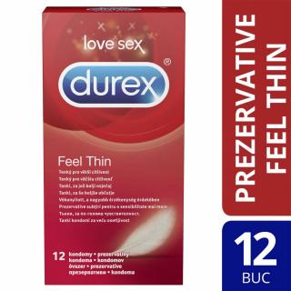 Durex Prezerv. Feel Thin 12buc