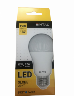 Entac Bec Avide Led E27 15(92)W Lumina Rece