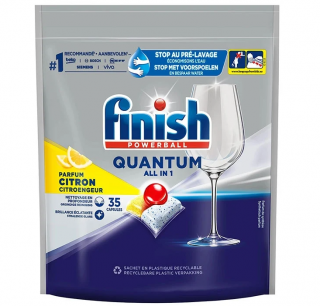 Finish Quantum All In One Lemon, 35 capsule