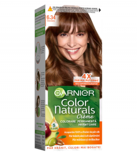 Garnier Color Naturals 6.34 Ciocolata Vopsea de Par Permanenta, 110 ML