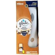 Glade Sensual Sandalwood Aparat + Rezerva Odorizant de Camera, 269ml