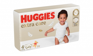 Huggies Extra Care Scutece Nr4  8-16 kg 60 bucati