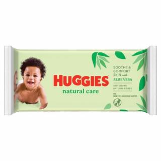 Huggies Servetele Umede Natural Aloe Vera 56 bucati