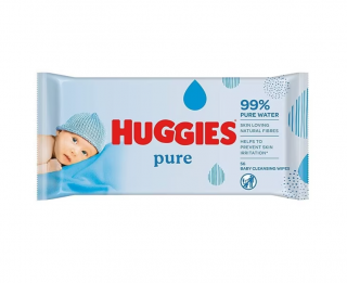 Huggies Servetele Umede Pure 56 bucati