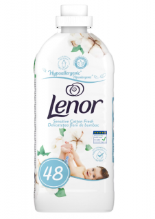 Lenor Balsam Rufe Sensitive Cotton Fresh 48 spalari 1.2l