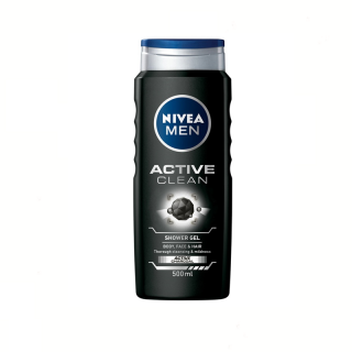 Nivea Gel De Dus Men Active Clean  500ml