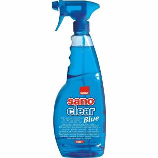 Sano Clear Blue Detergent Geamuri cu Pulverizator, 1L