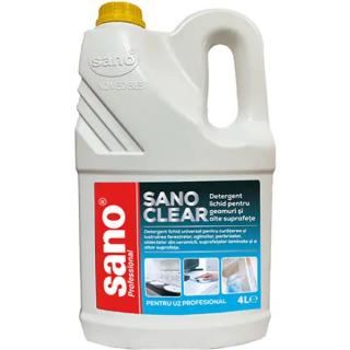 Sano Clear Detergent Profesional Geamuri Si Suprafete 4l